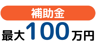 補助金最大100万円