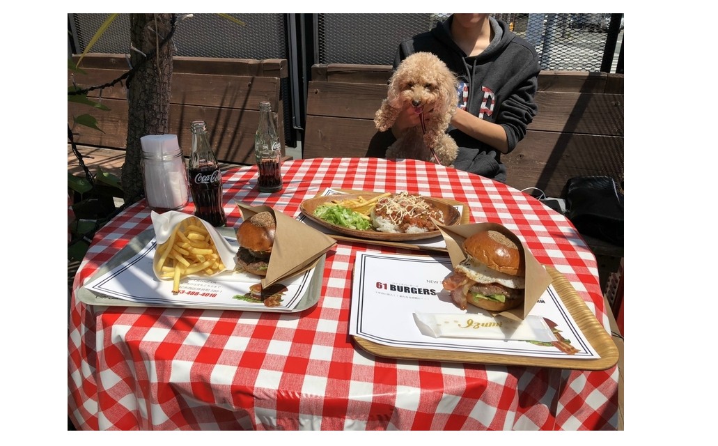 『浜松で一番大好き！61バーガー』