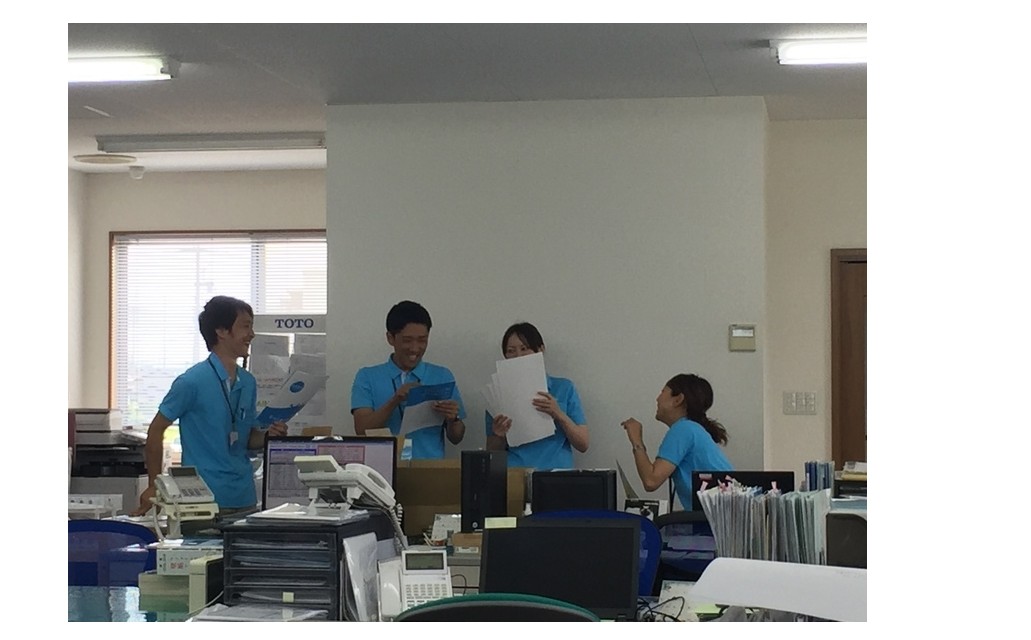 会社案内が出来ました！『真面目に一所懸命仕事に打ち込む』