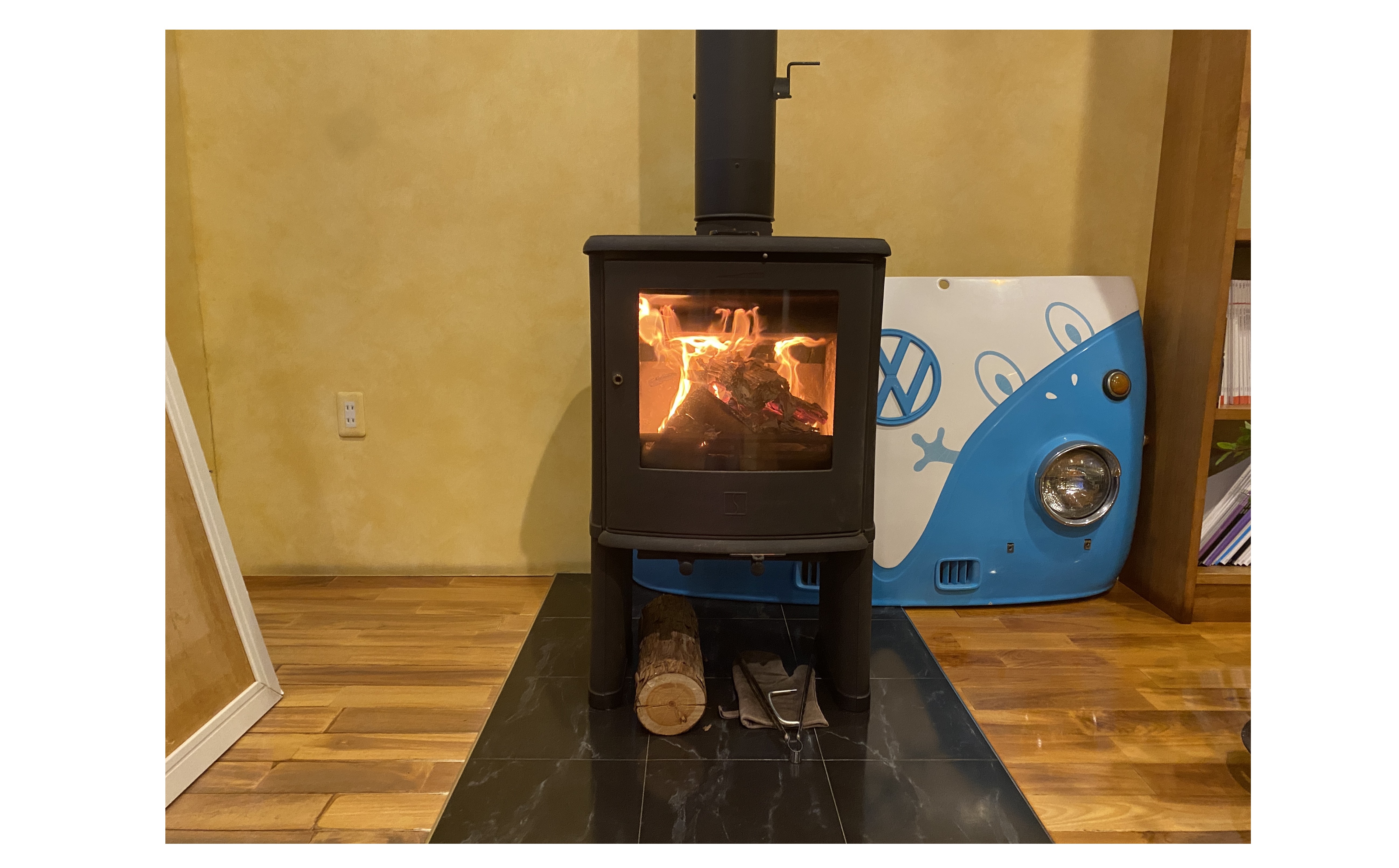 『今年の初着火』