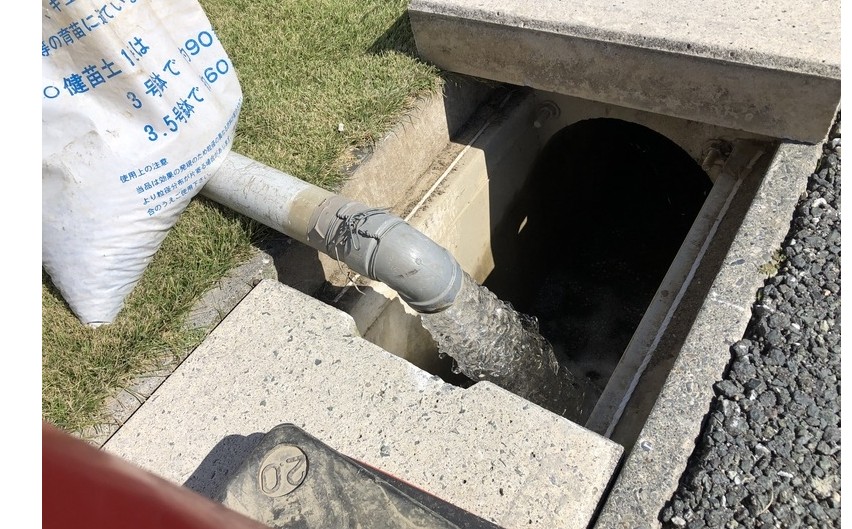 『オフィスリニューアル！井戸工事終わりました！』