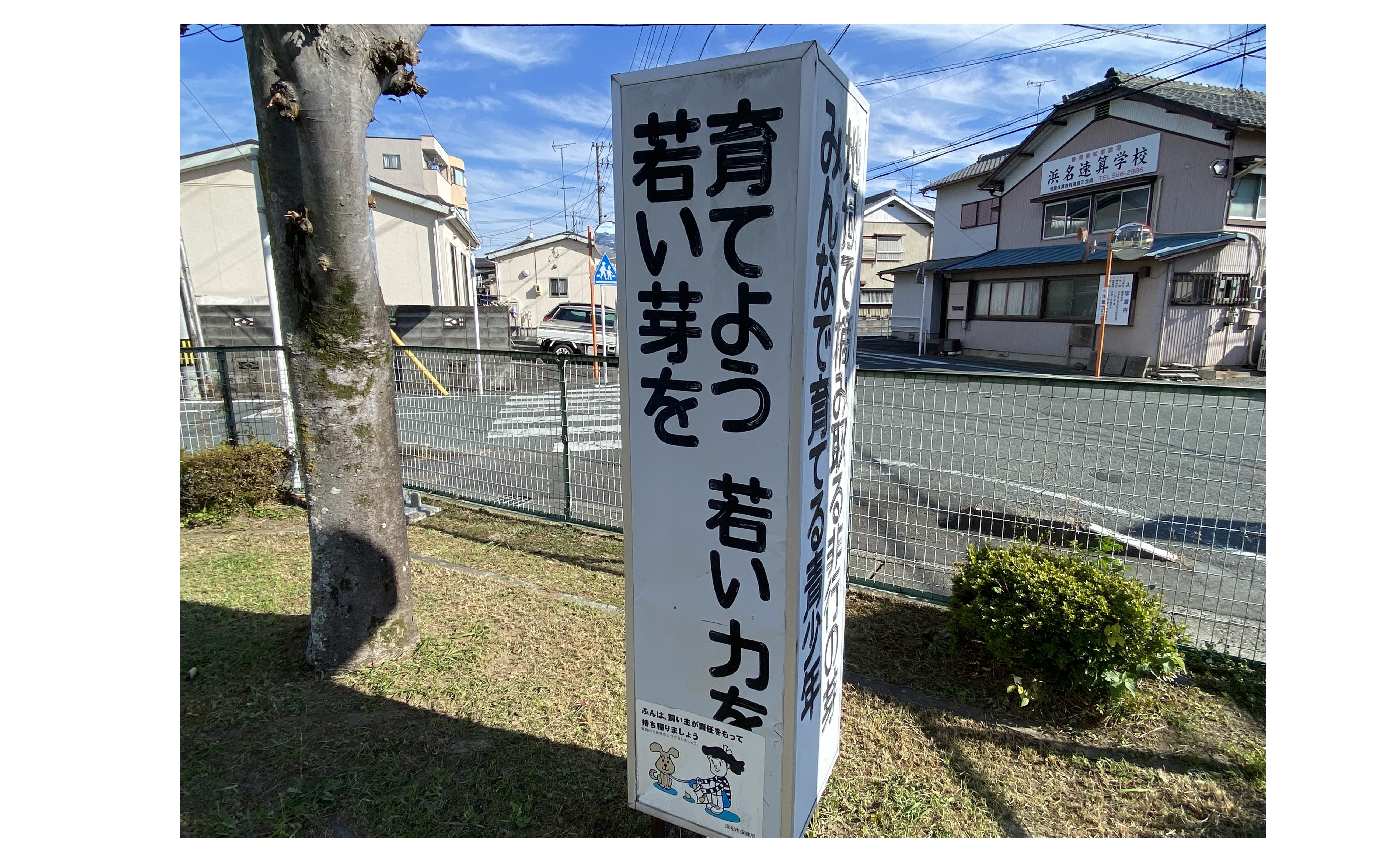 『育てよう　若い力を　若い目を』