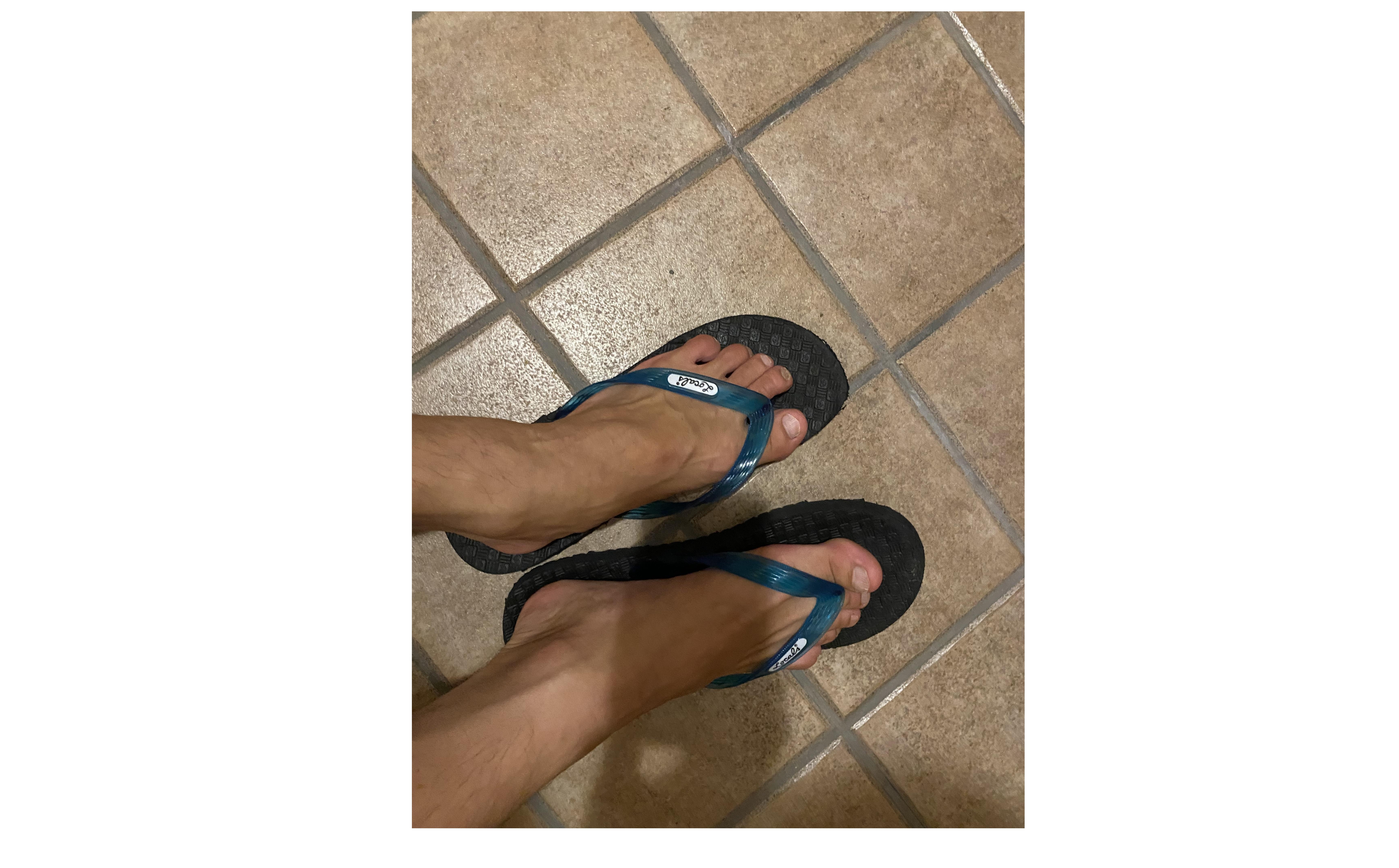 『このサンダルが一番』