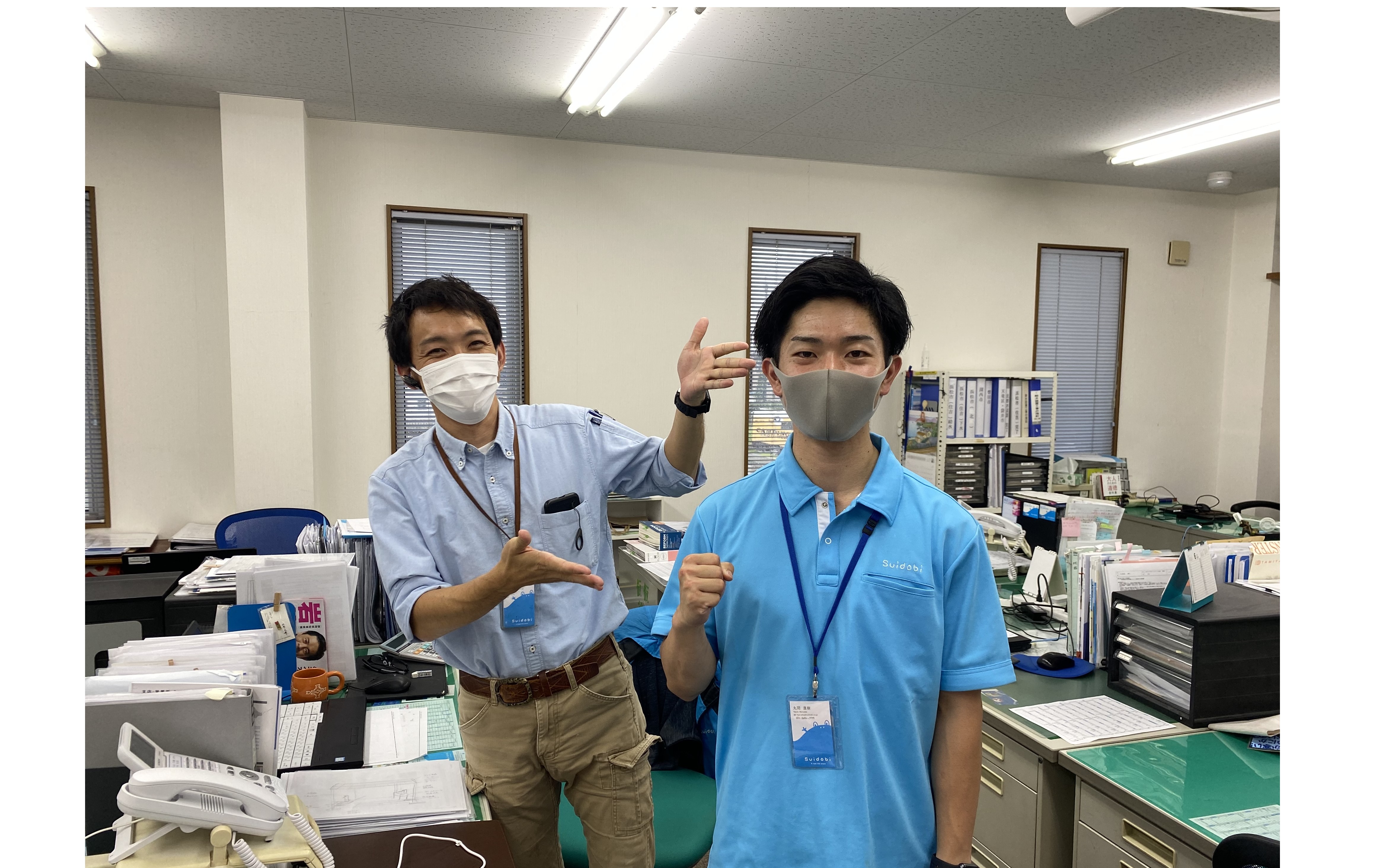 『丸岡さん、初めての契約を頂きました』