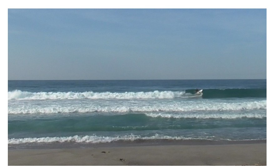 『いい波が続きます』