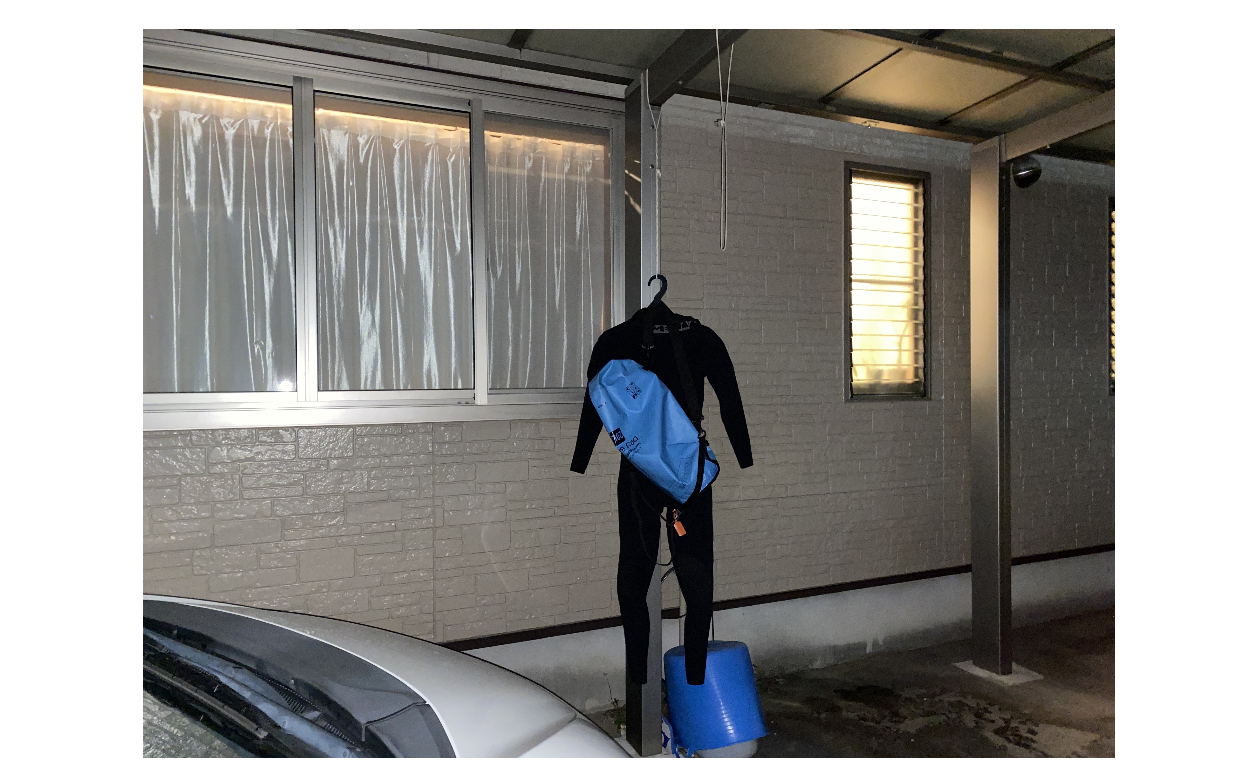 『さぼりがちだった朝のサーフィンも再開』