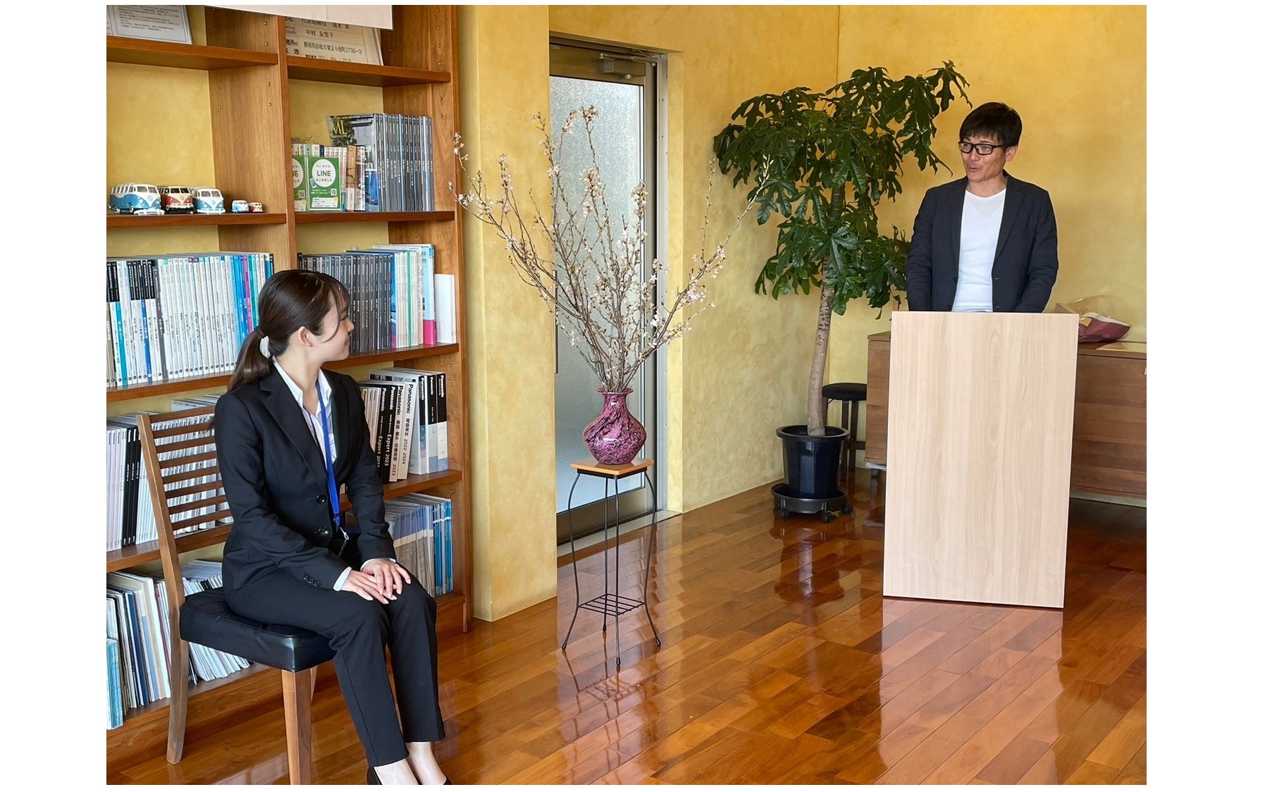 『入社式の社長挨拶』