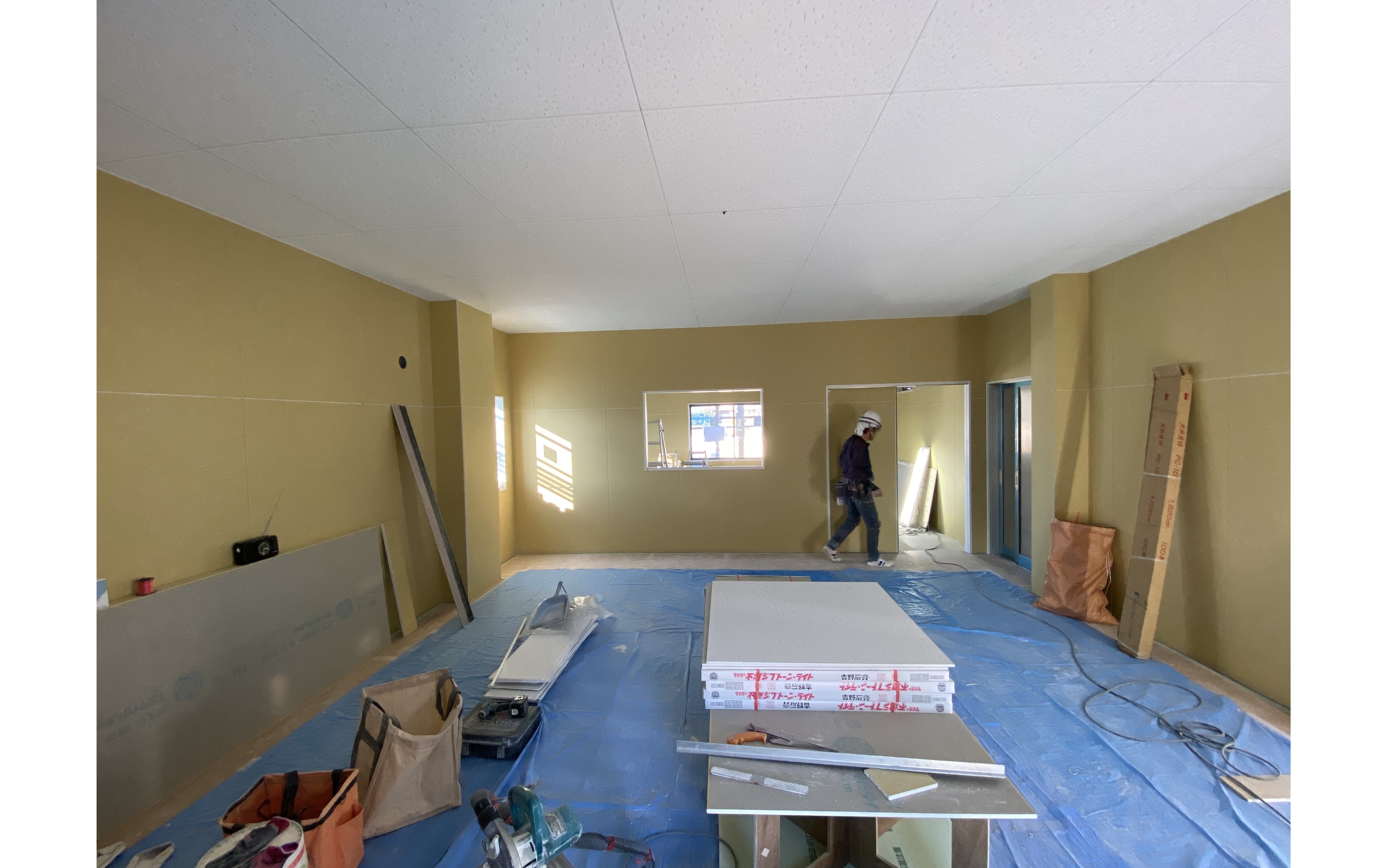 『オフィスのリニューアル内装工事に入ります！』