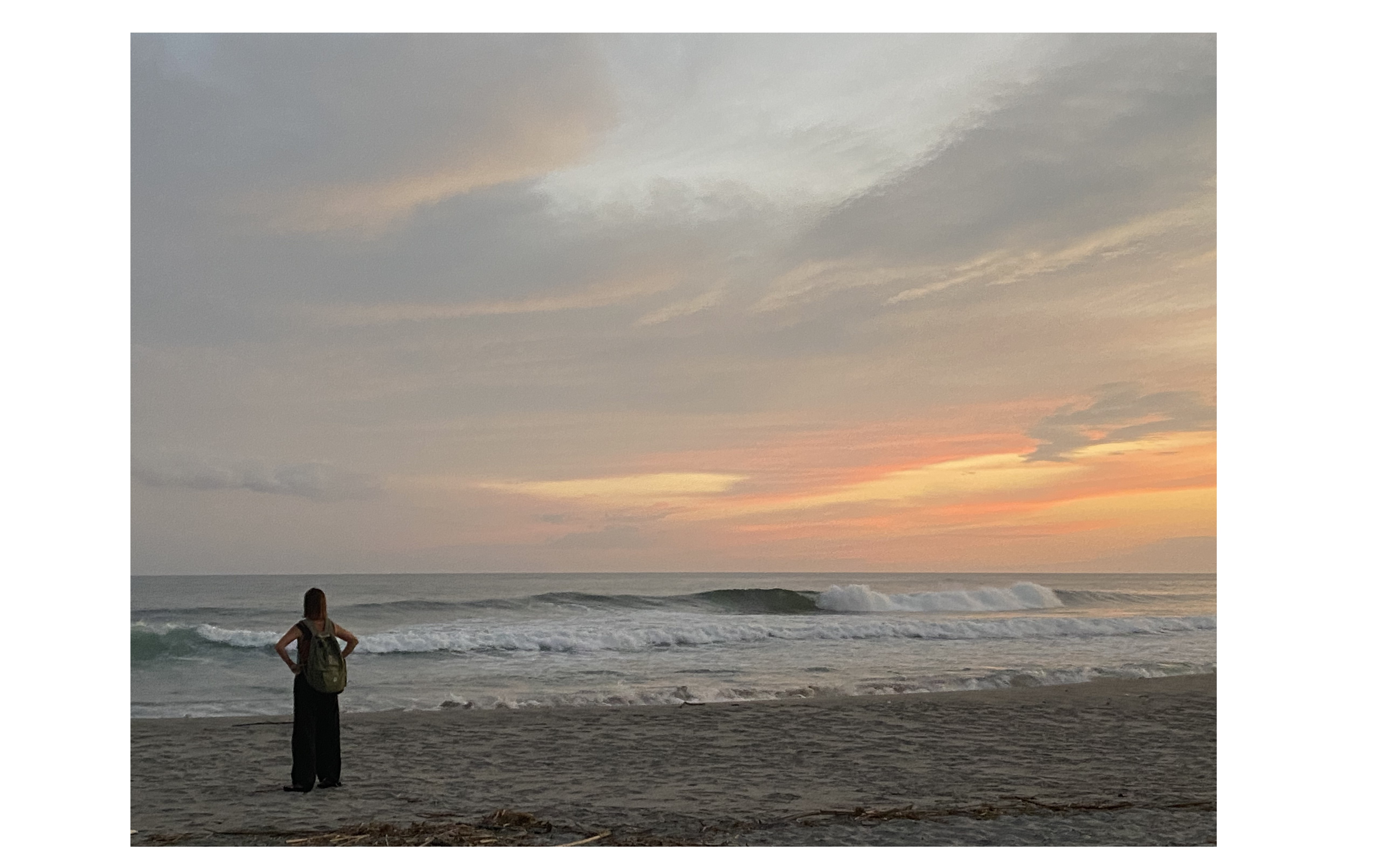 『晩ラス、サンセットも最高です。』