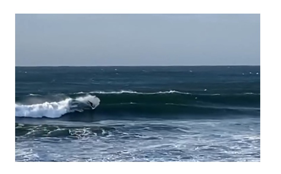 『いい波が続きます』