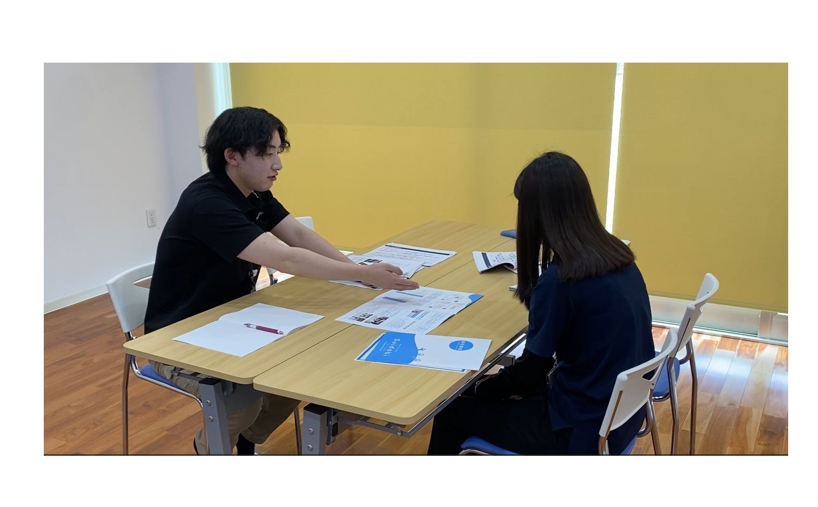 『新人の２カ月研修が大詰めです』