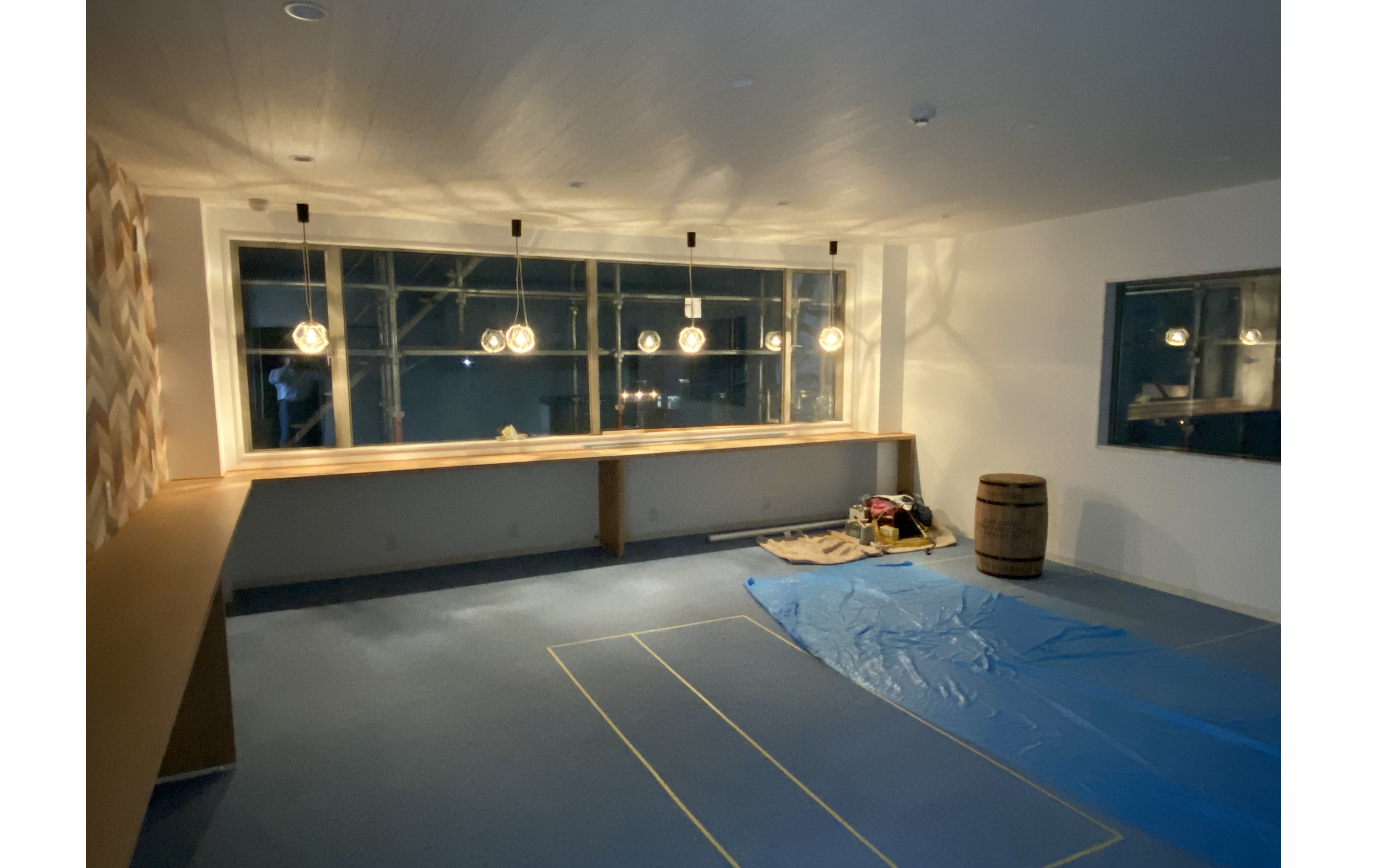 『リラックスルームがもう少しで完成です。』