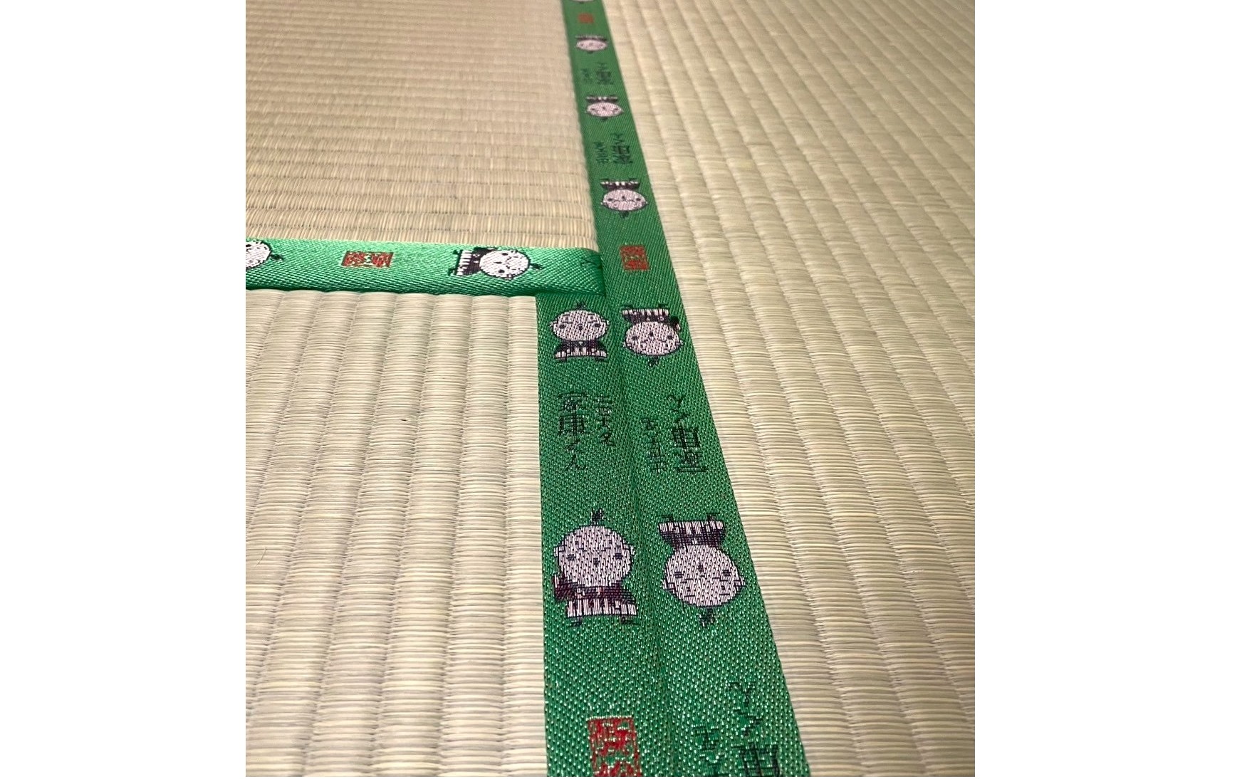 こんな所に家康くん！　可愛い畳縁あります　畳新調・表替え　浜松　リフォーム