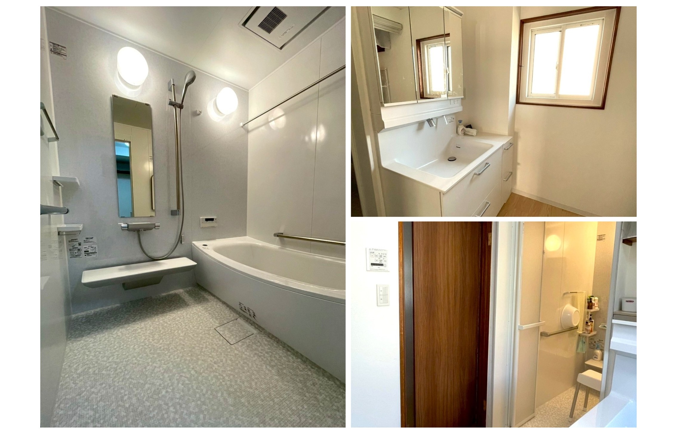 お悩み事、全て解消！　浴室・洗面ﾘフォーム