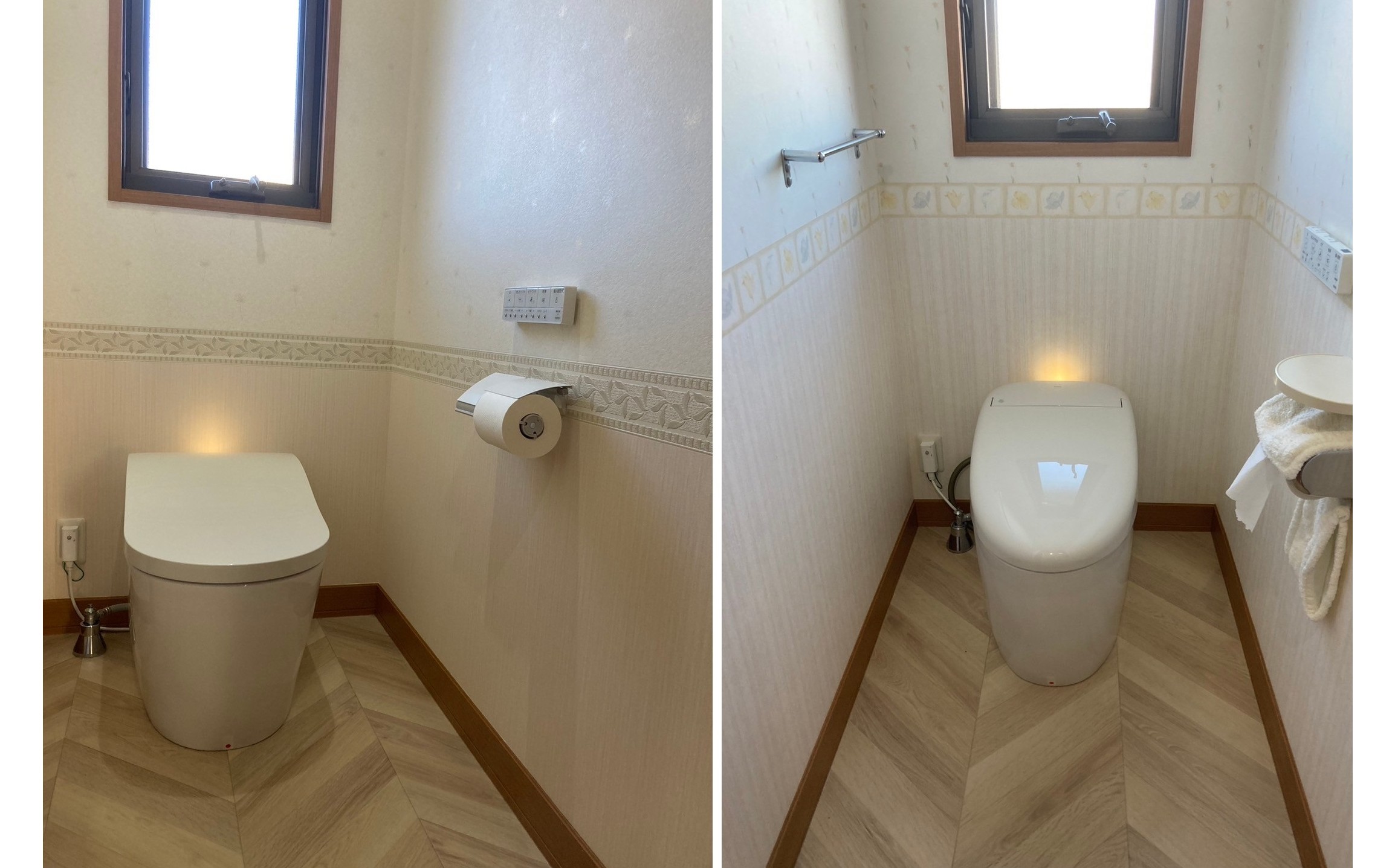 1階、2階のトイレをネオレストに取替えました！　浜松　リフォーム