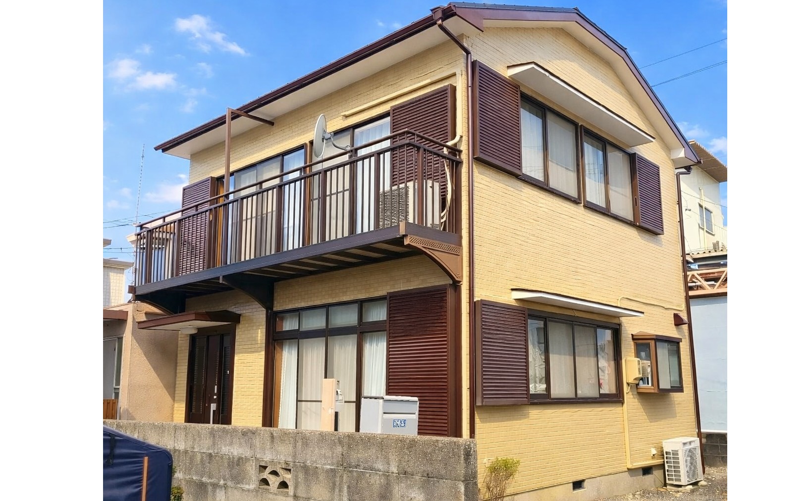 築30年はじめての外壁・屋根塗装【シリコン】