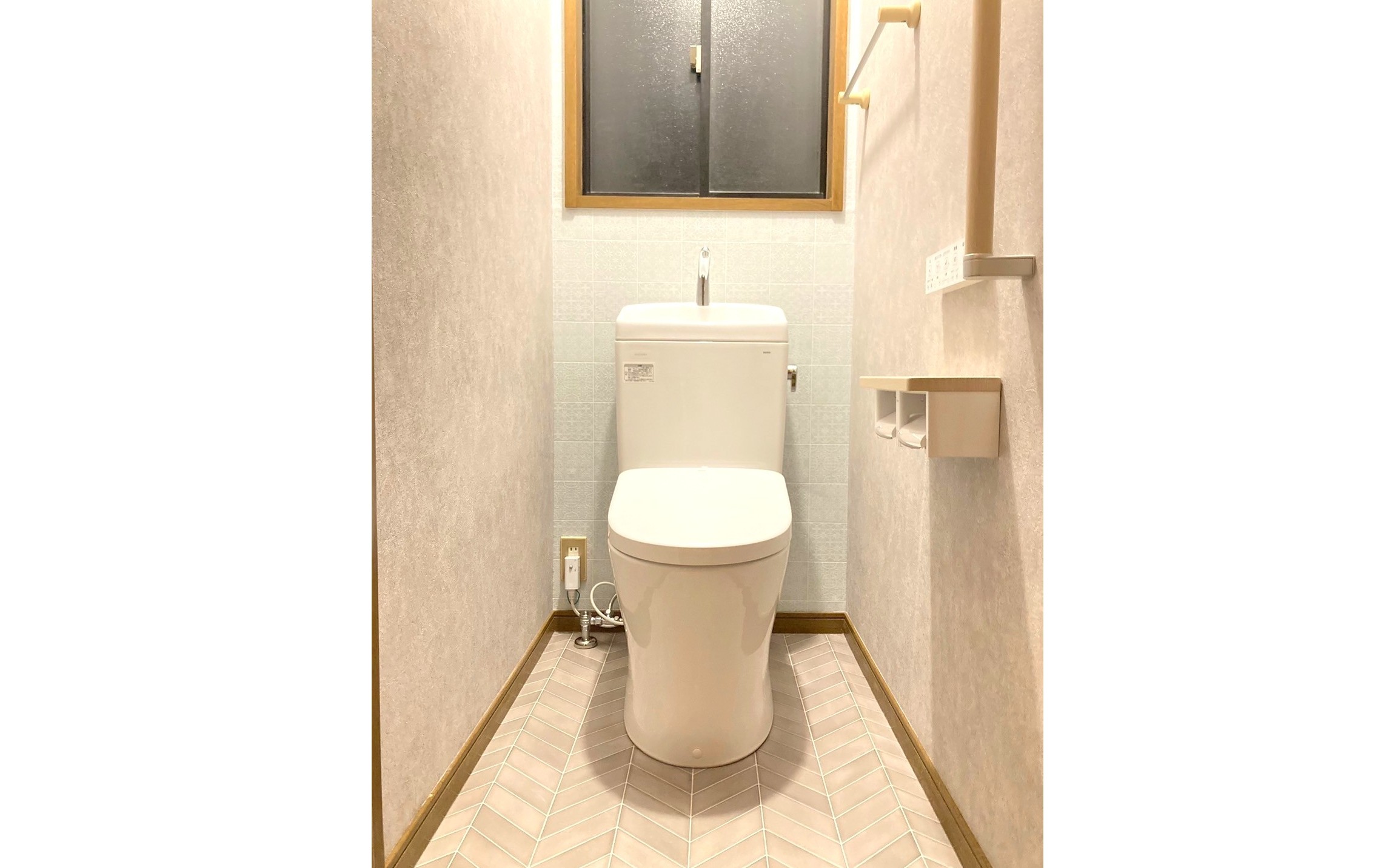トイレは内装を変えると雰囲気がガラッと変わります！トイレリフォーム　浜松　リフォーム