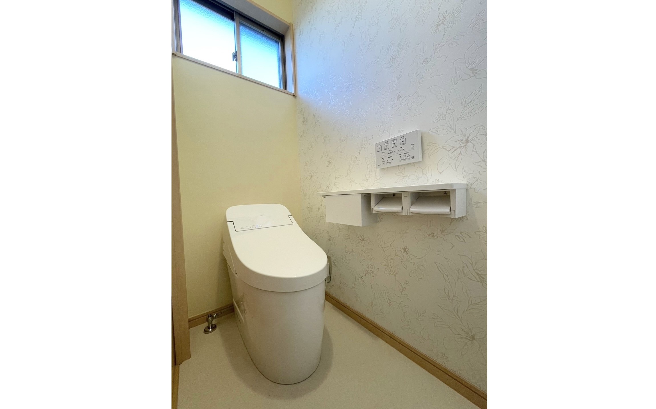 見ためすっきり！！ロータンクトイレ設置　浜松　リフォーム