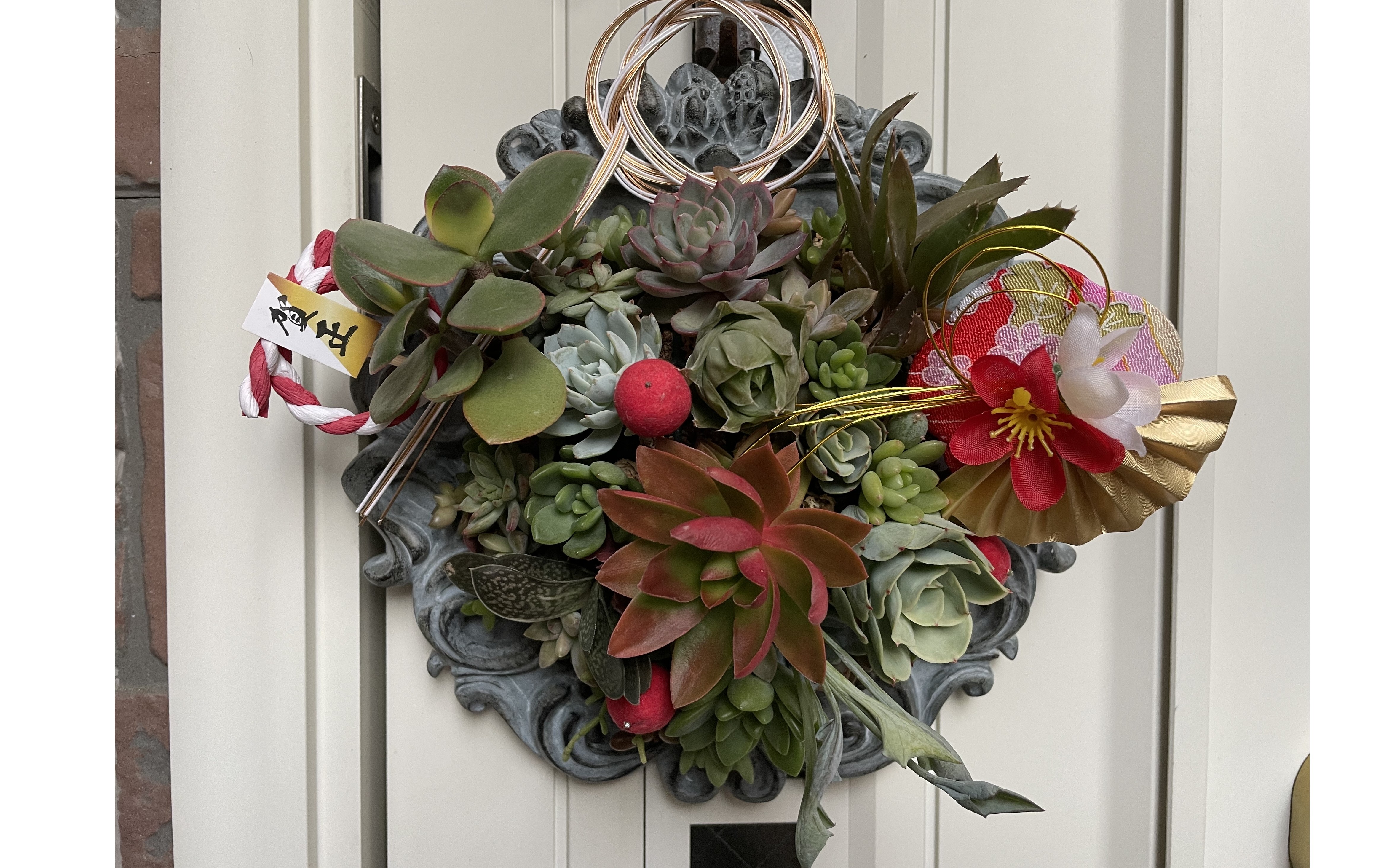 今年の玄関飾り
