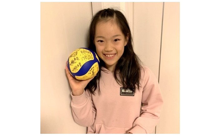 サインボールGETしてきました！！【バレーボール】【エスコートキッズ】