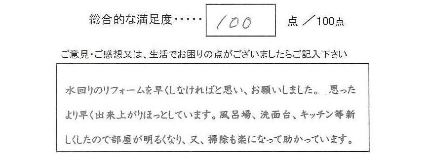 水まわりリフォーム