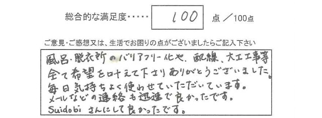 浴室、脱衣所リフォーム